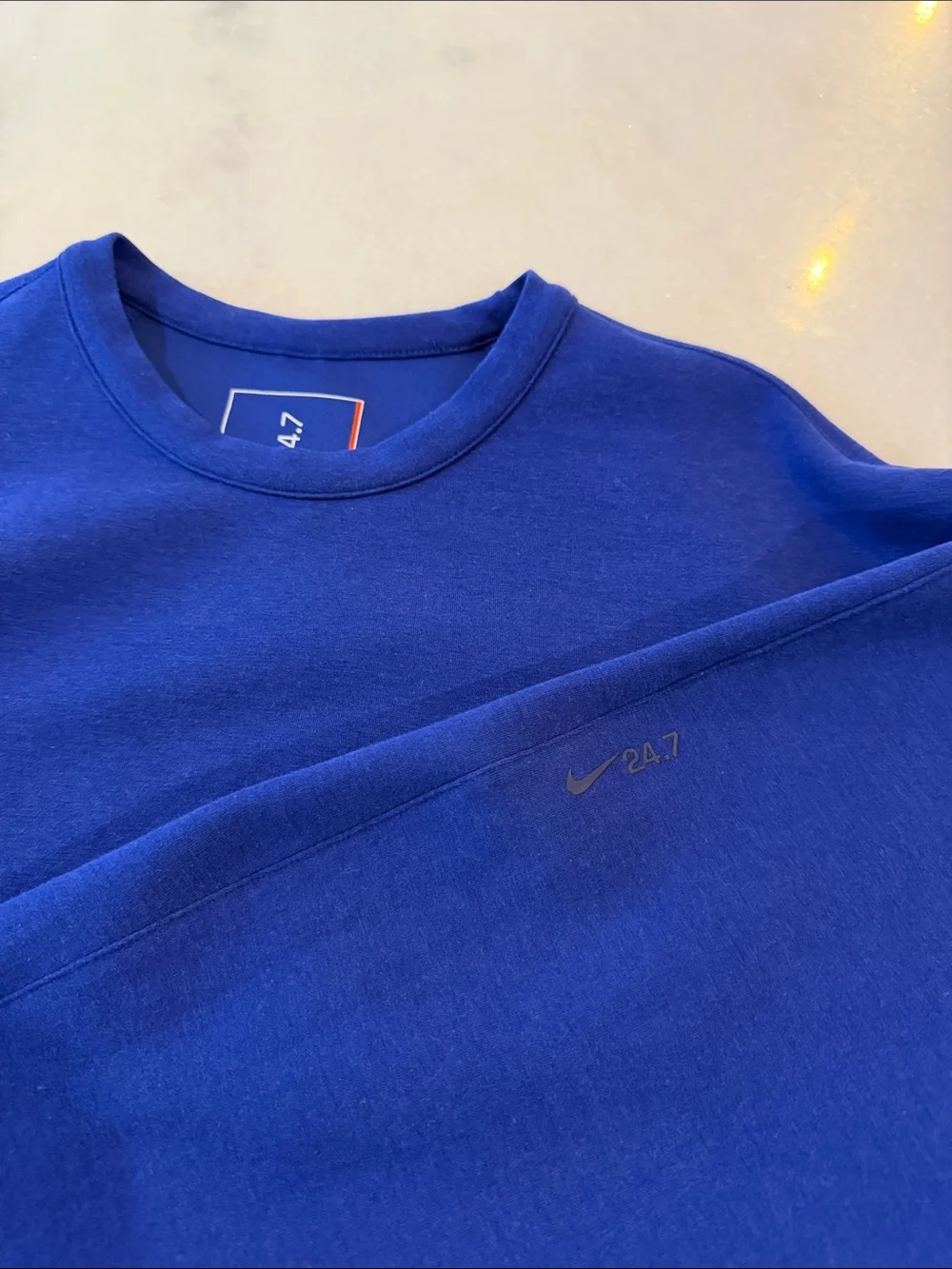 Nike Men's Crewneck Sweatshirt - Blue